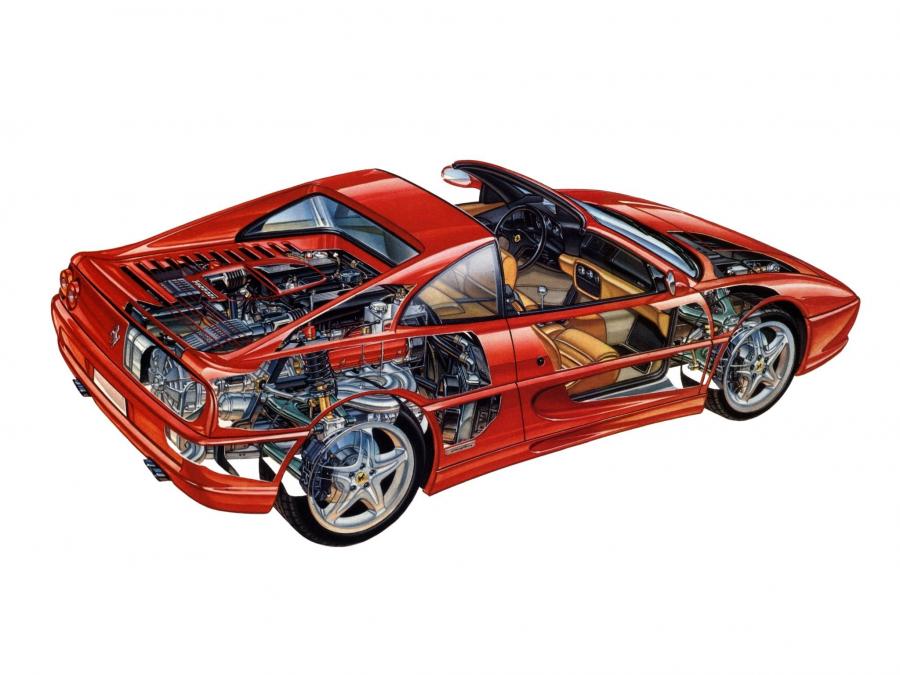  Ferrari F355 GTS 1994 года  (фото 2 из 38)